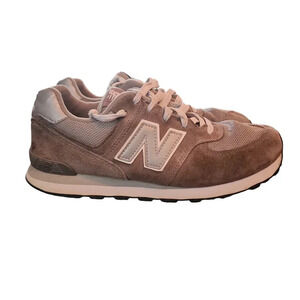 New Balance 574 Classic 2 Tone Grey Shoes Sneakers KL574 youth 6 Women's 7.5 US
